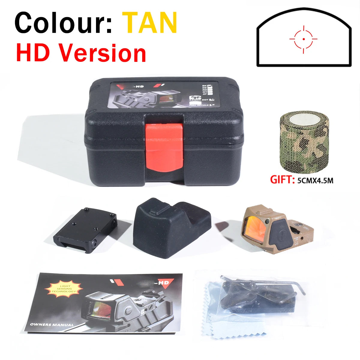 Red Dot Reflex Sight For Handgun