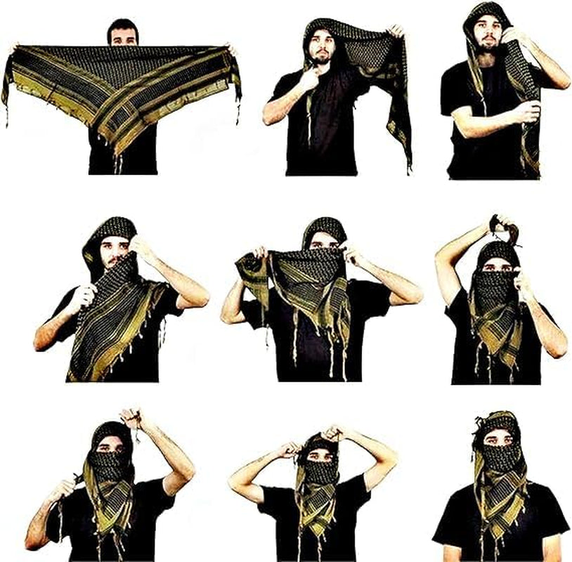 Shemagh Tactical Desert Scarf 100% Cotton