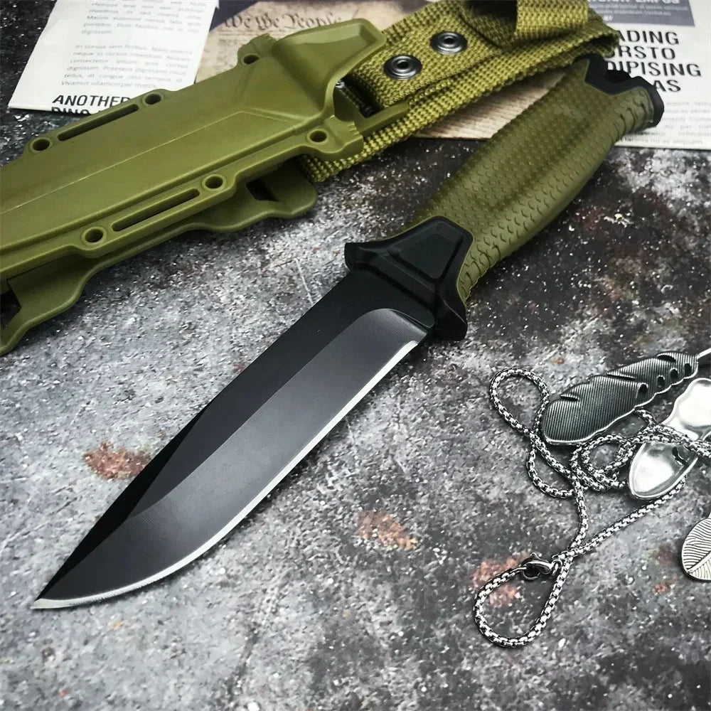 Camouflage GB 1500 Strongarm Full Tang Fixed Blade Knife