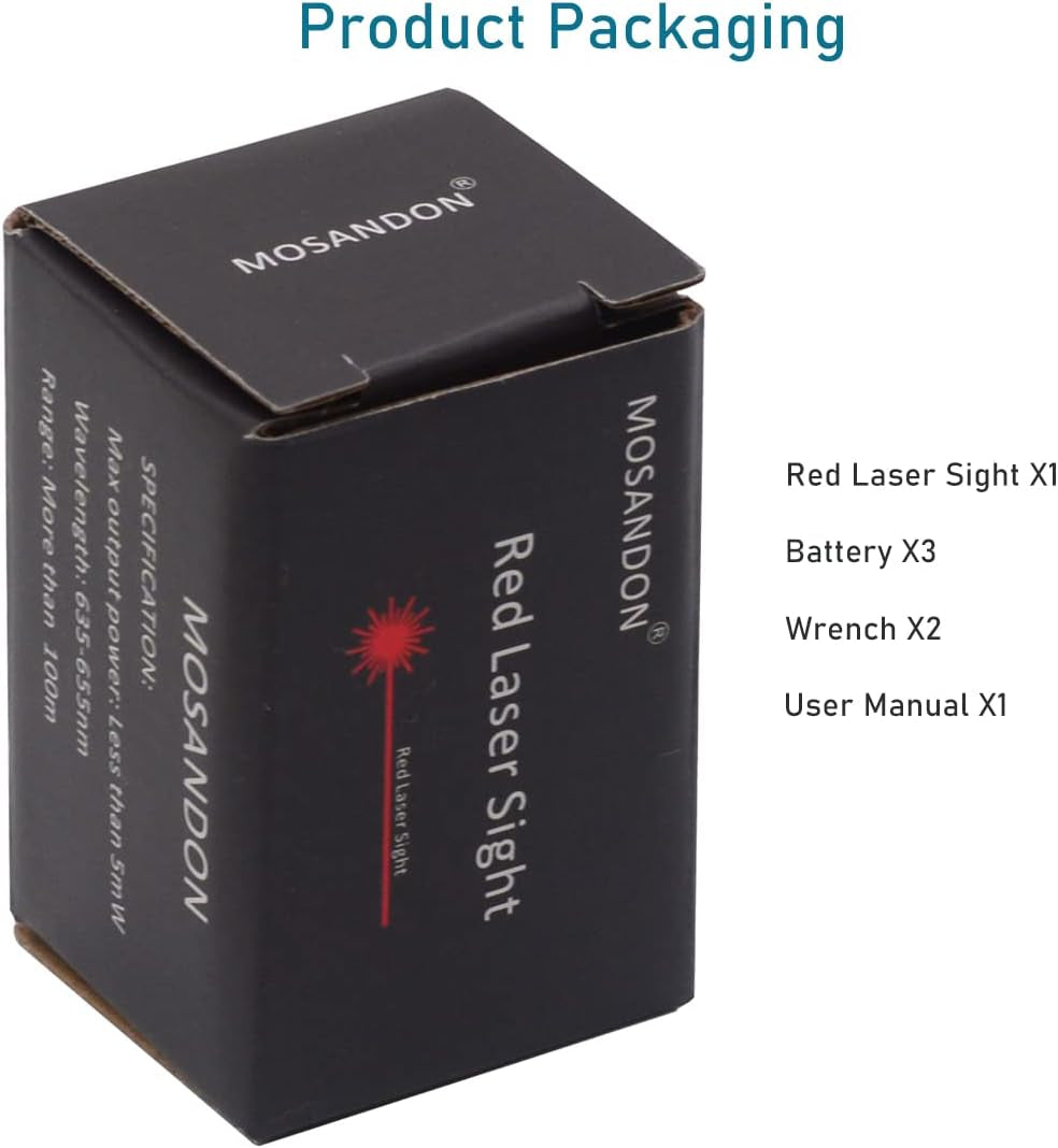 Compact Tactical Red/Green Laser Sight With Picatiny Support