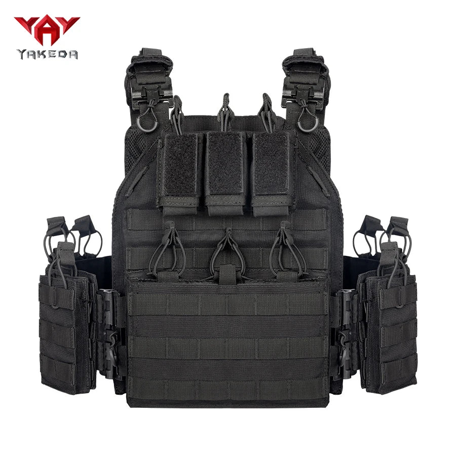 YAKEDA Quick Disassembly Training Vest, Outdoor Equipment, Training Vest, CS Training Equipment