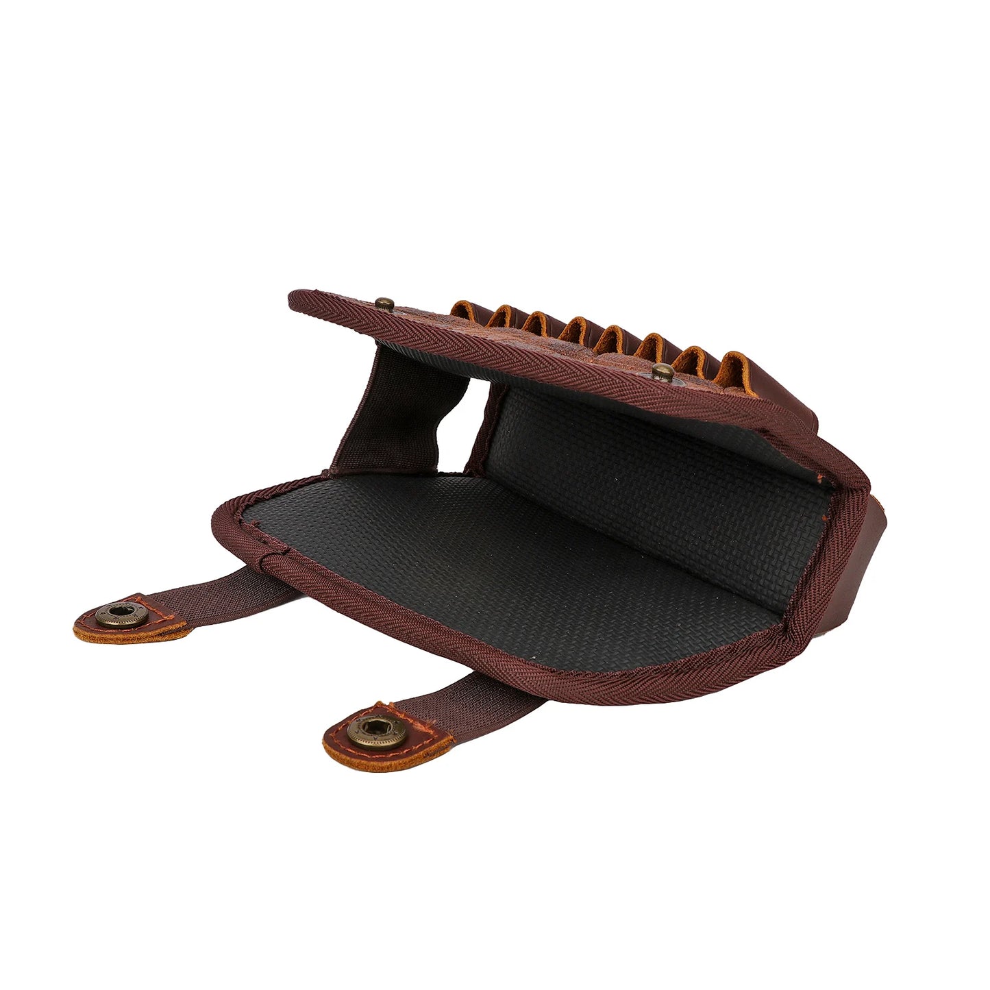 Leather Cheek Rest Riser Gun Buttstock with Rifle Cartridges 243 WIN 270 WIN 308 WIN