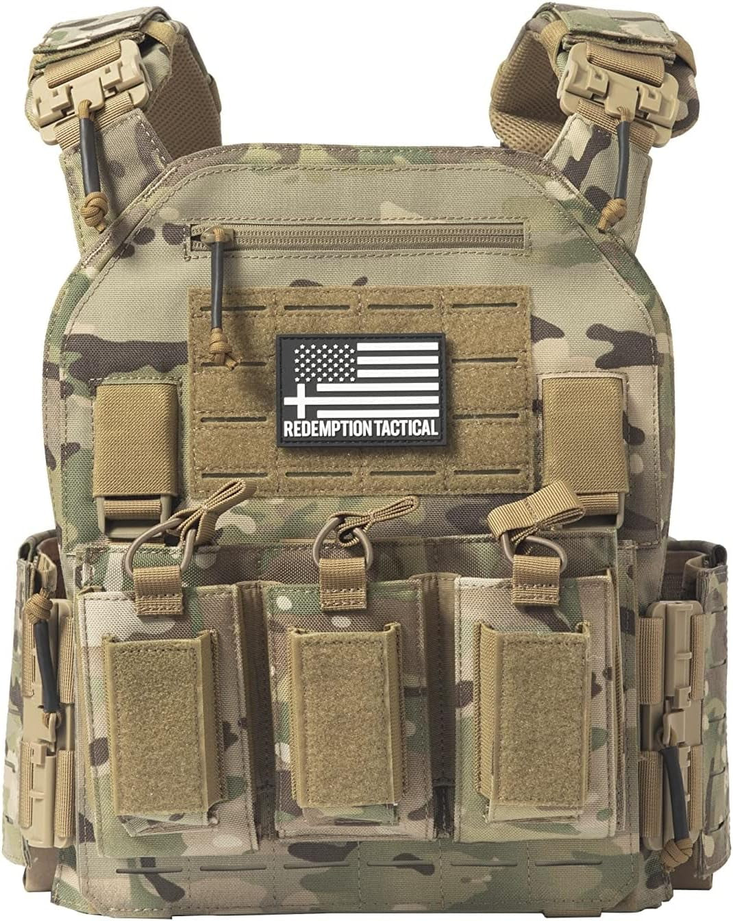 Redemption Crusader 2.0 Tactical Vest with Quick Release Buckles 
