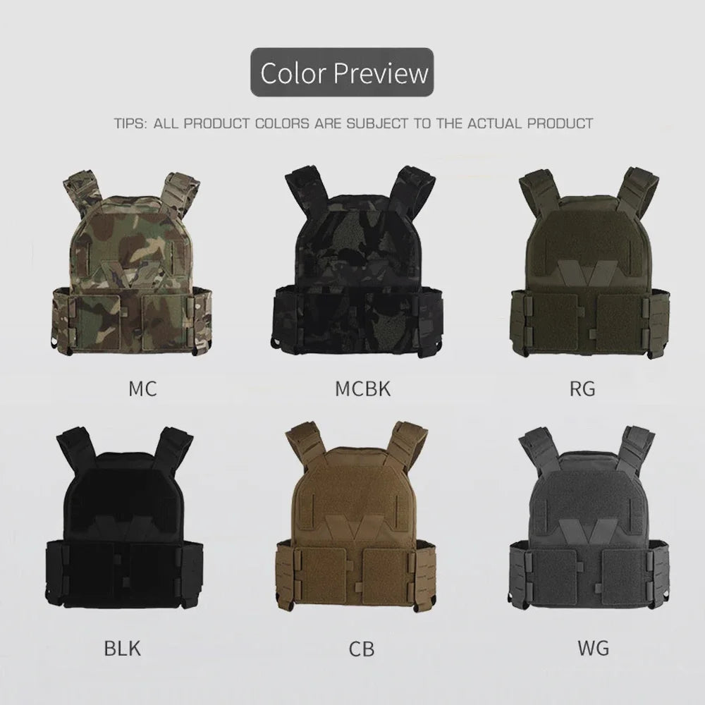 ZK Tactical Plate Carrier with Magazine Pouches