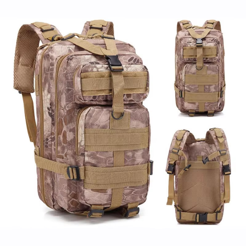 3P Tactical Backpack 20L-25L 1000D 