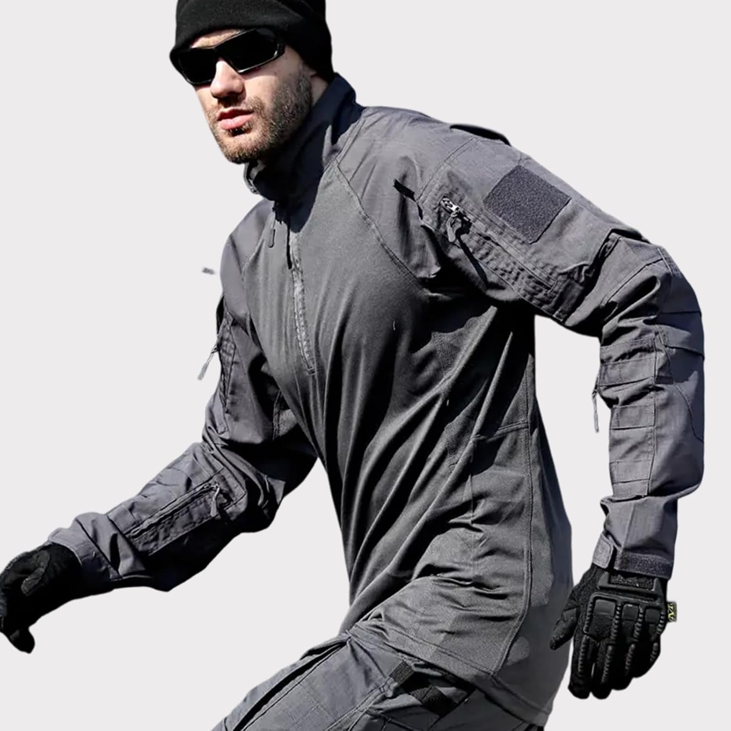 Breathable Long Sleeve BDU T-Shirt Top for Outdoor Sports