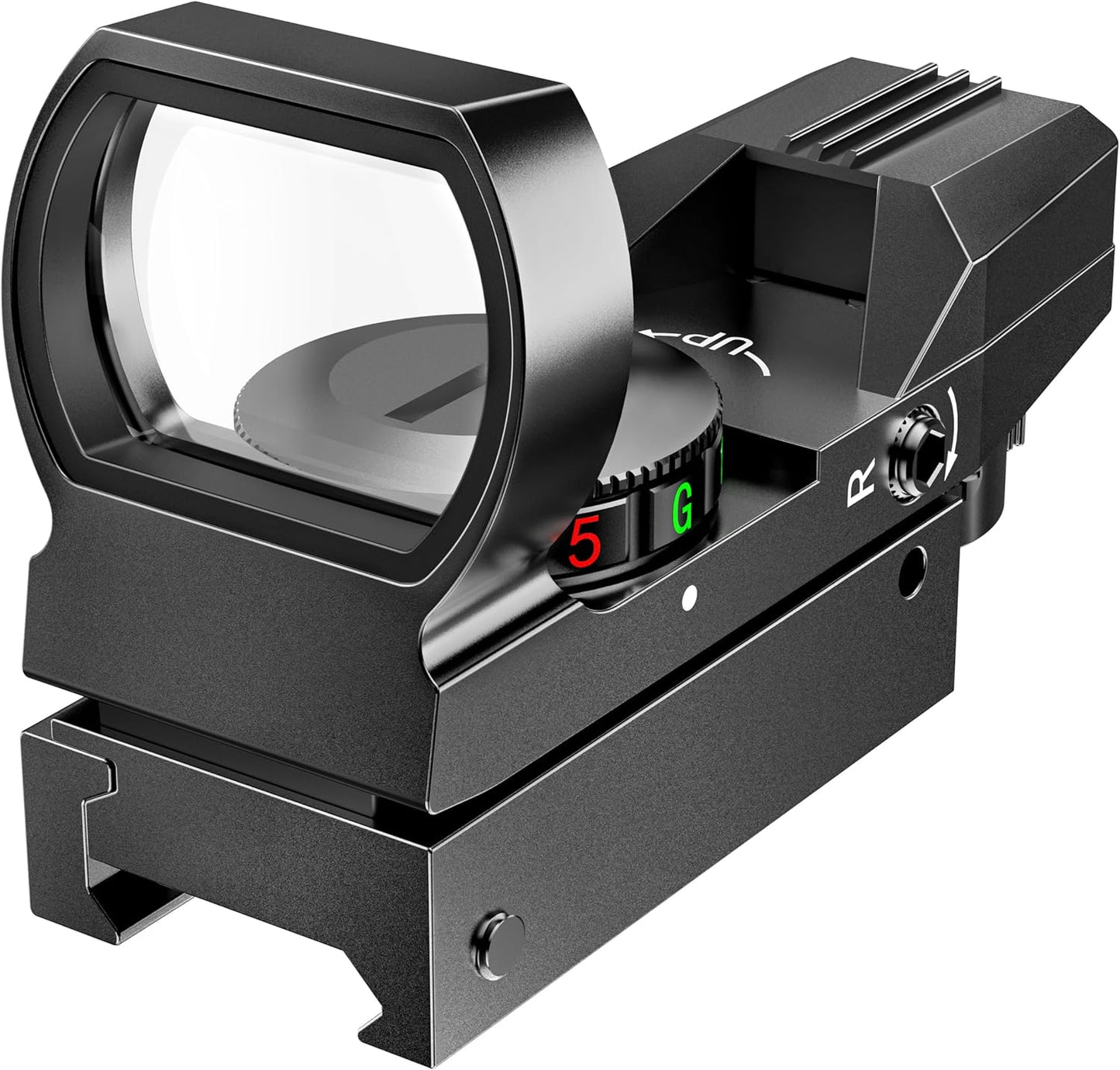 Reflex Sight - Adjustable Reticle (4 Styles) Both Red and Green in One Sight!