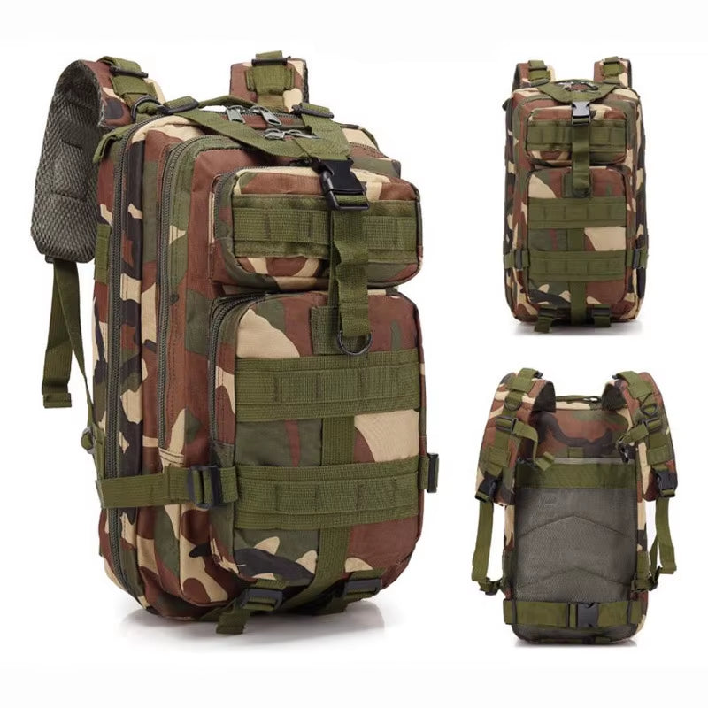 3P Tactical Backpack 20L-25L 1000D 