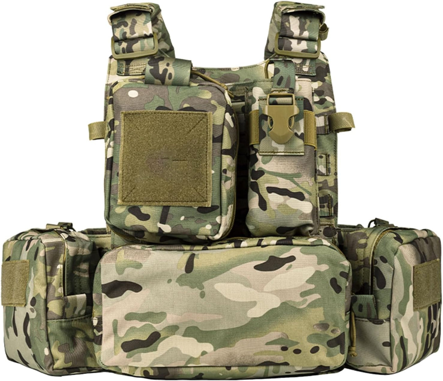 YAKEDA Tactical Training Vest with PALS System 