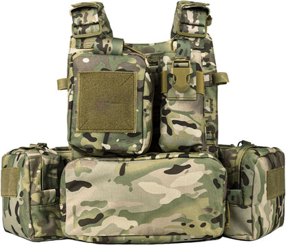 YAKEDA Tactical Training Vest with PALS System 