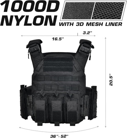 Breathable Quick Release Tactical Vest