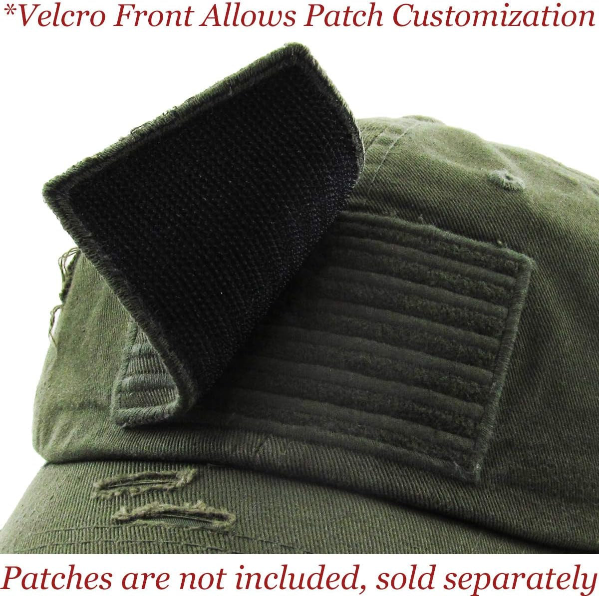 Distressed American Flag Baseball Cap