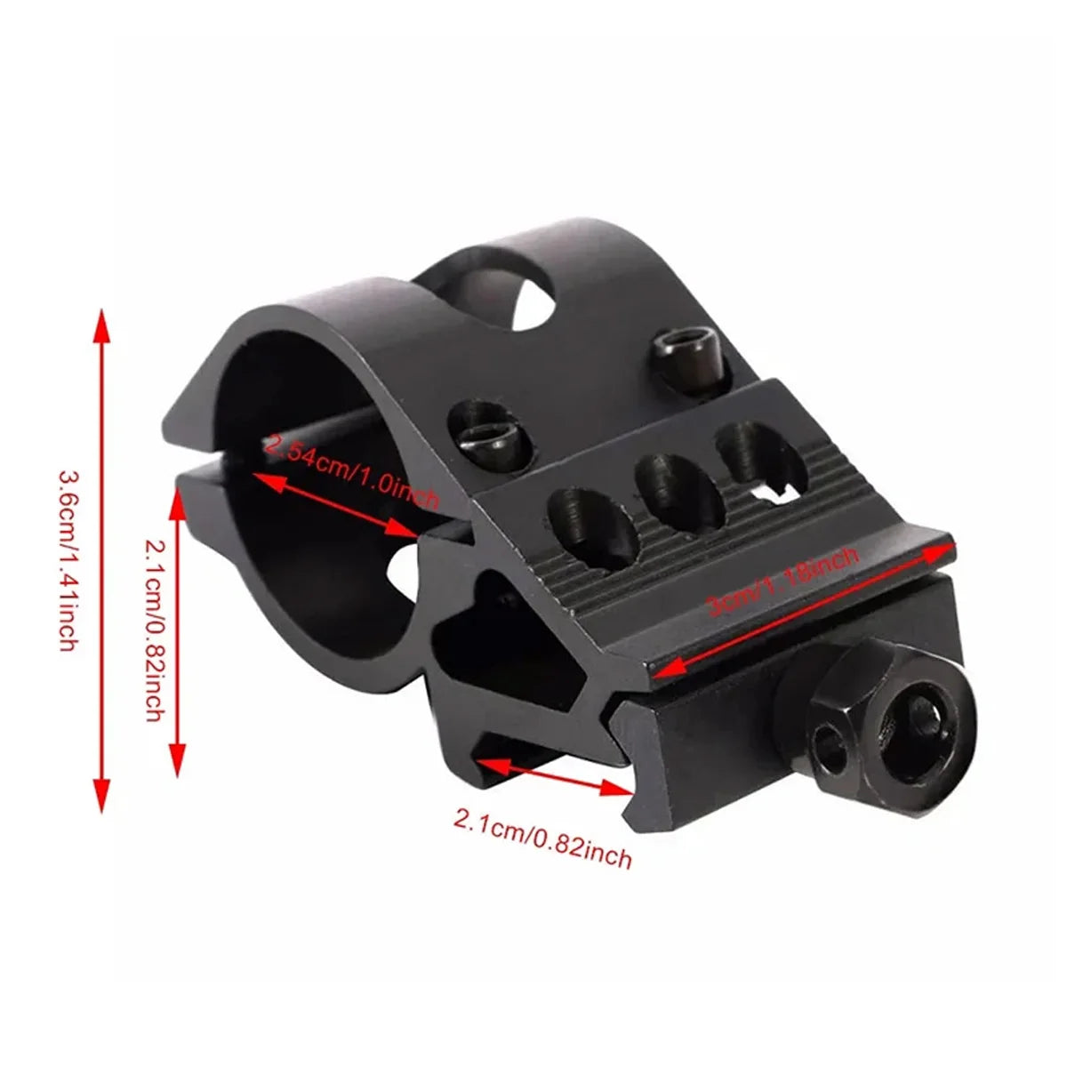 25.4Mm Quick Release Mount 20Mm Picatinny Rail 