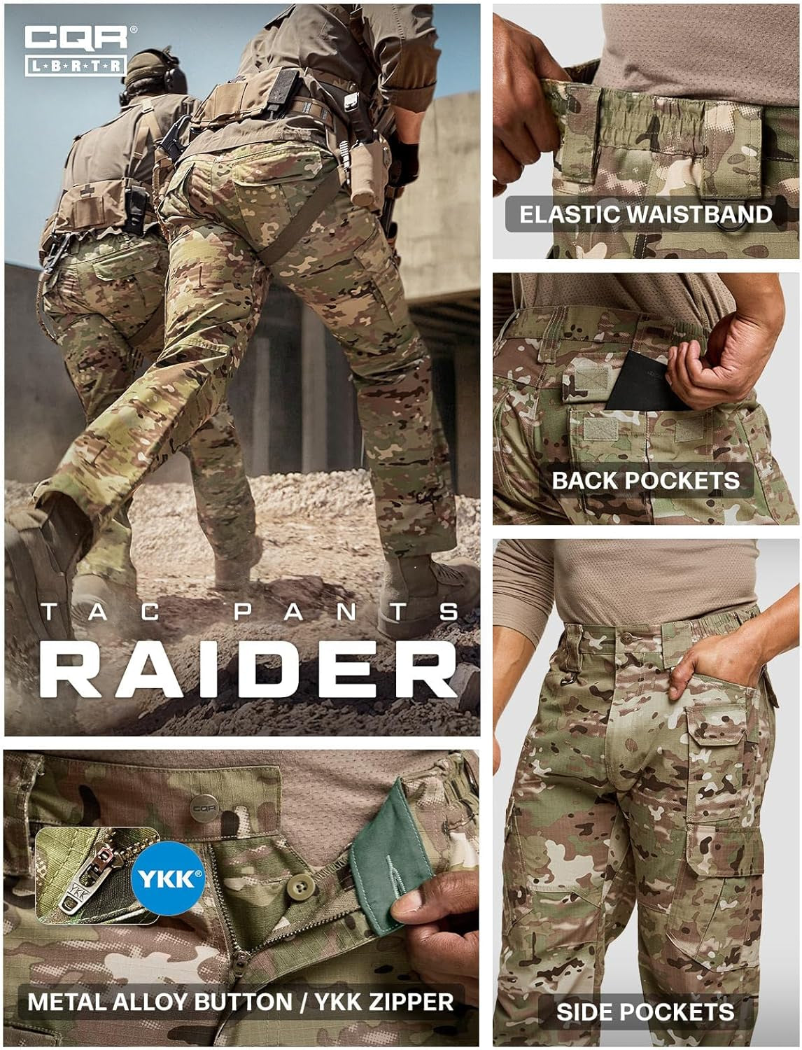 Tactical Lightweight Cargo Pants