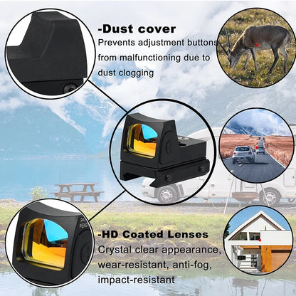 Red Dot Reflex Sight For Handgun 