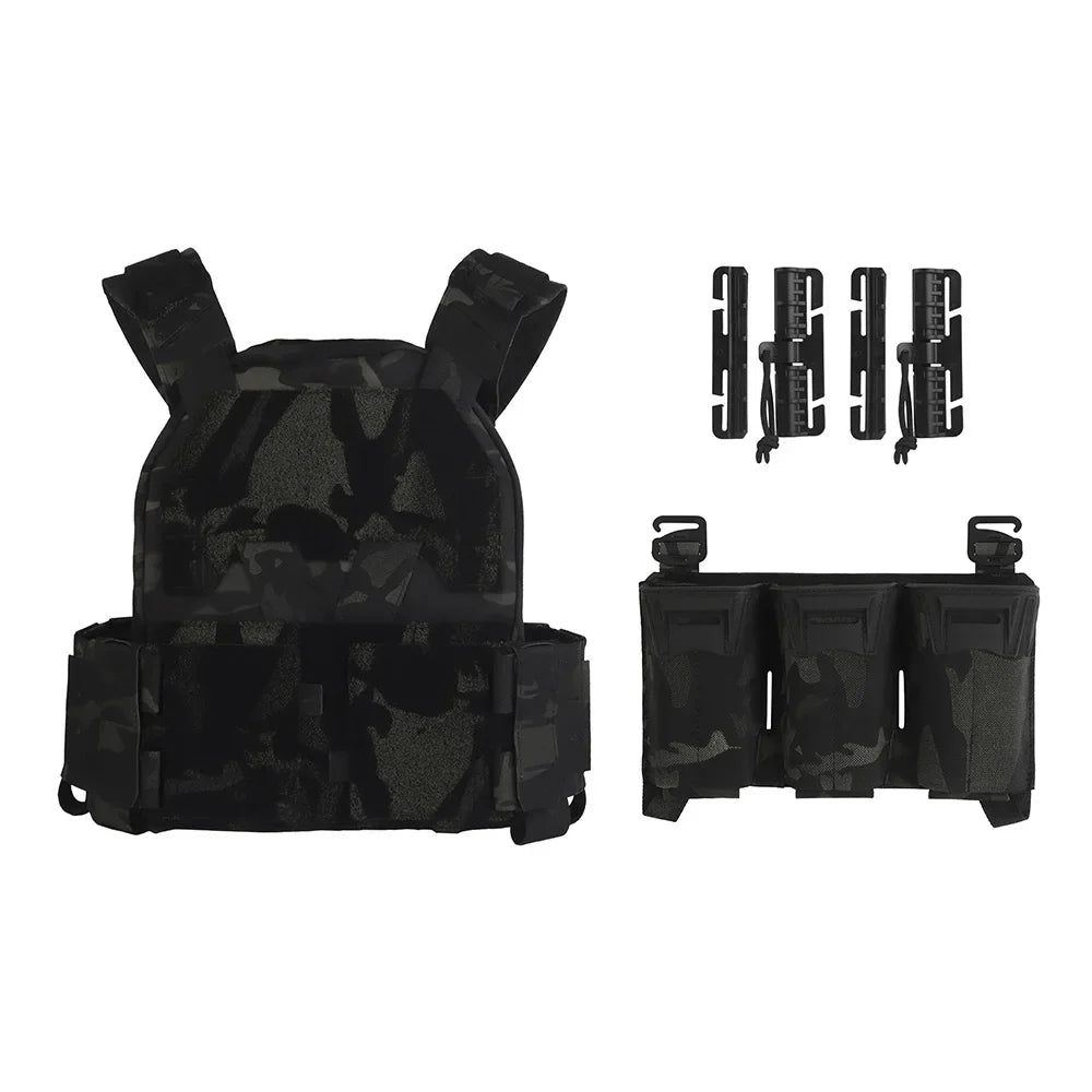 ZK Tactical Plate Carrier with Magazine Pouches