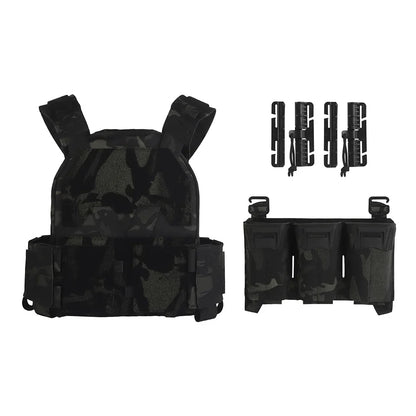 ZK Tactical Plate Carrier with Magazine Pouches