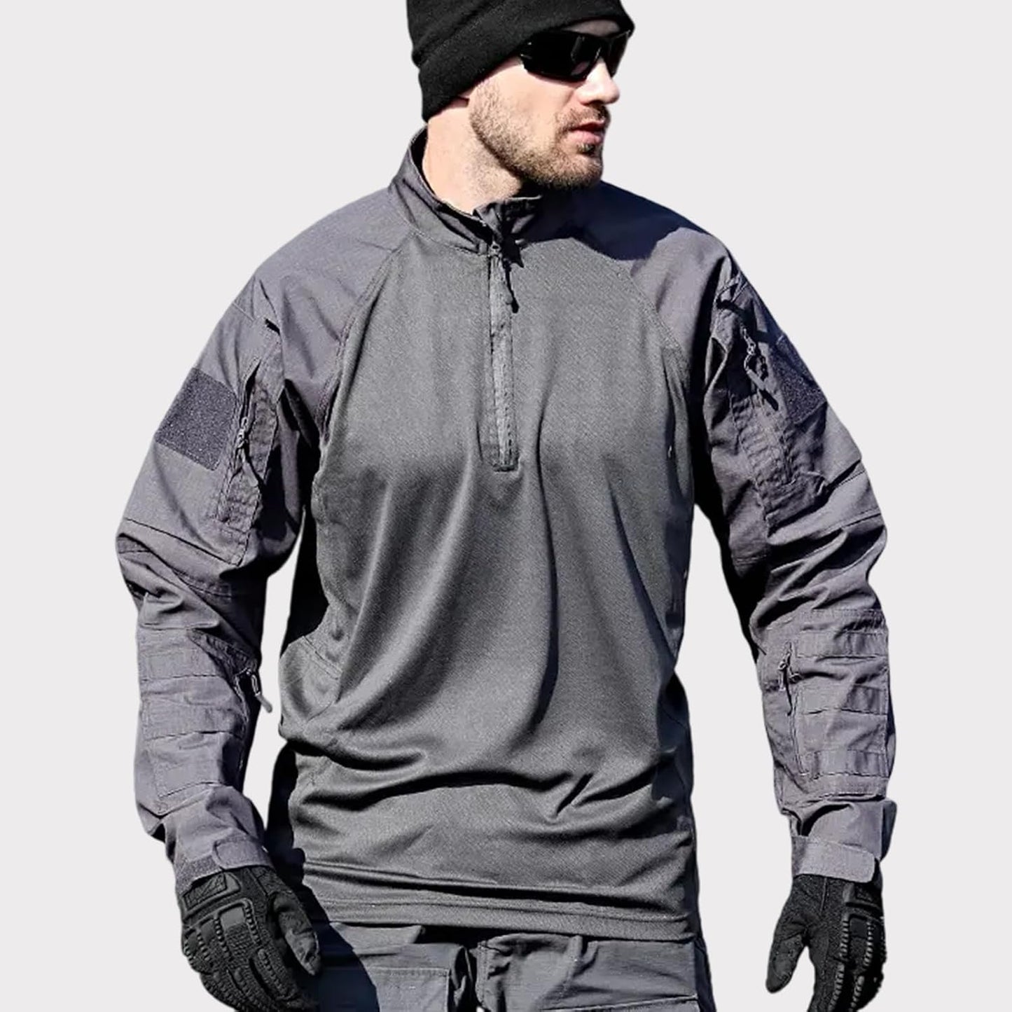 Breathable Long Sleeve BDU T-Shirt Top for Outdoor Sports