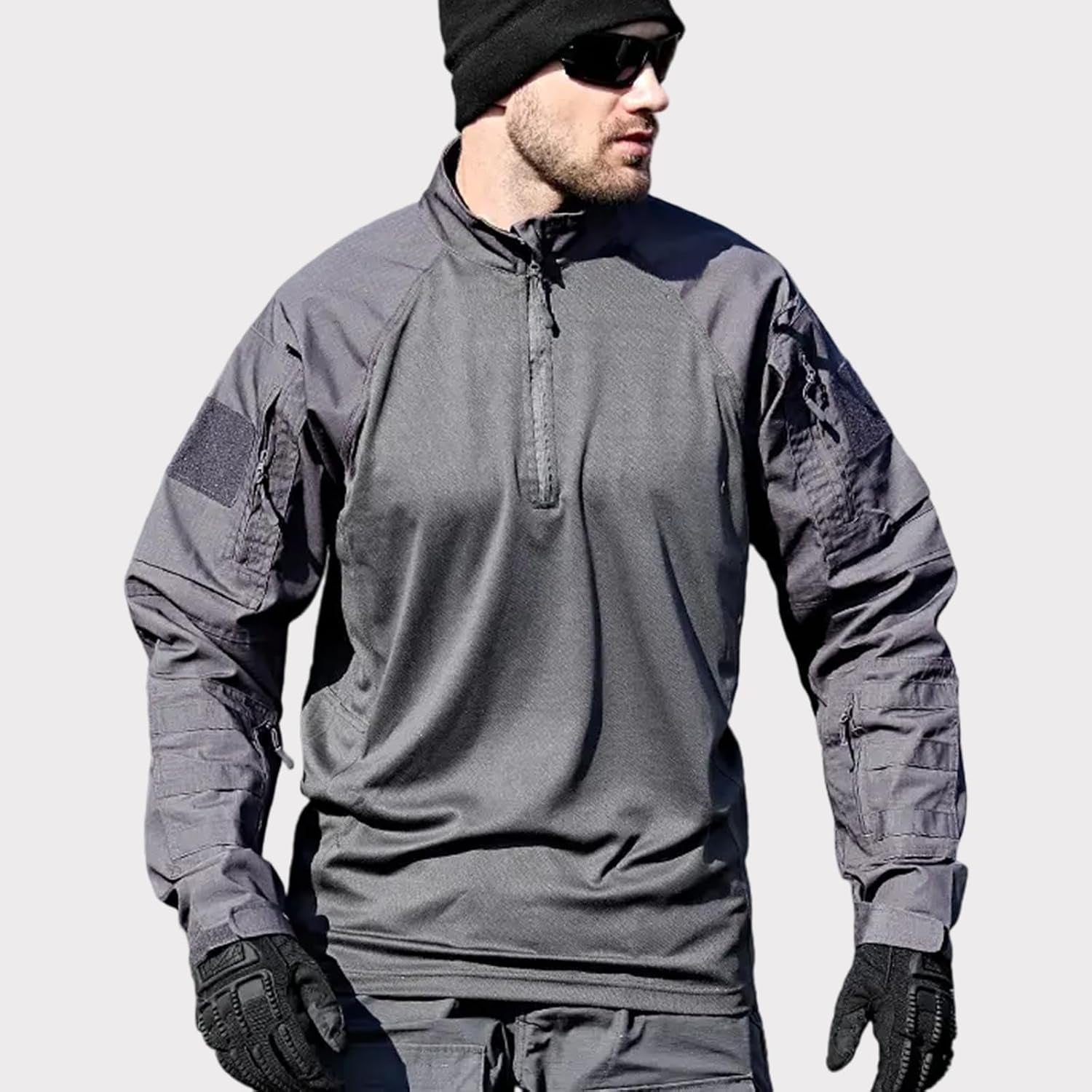 Breathable Long Sleeve BDU T-Shirt Top for Outdoor Sports