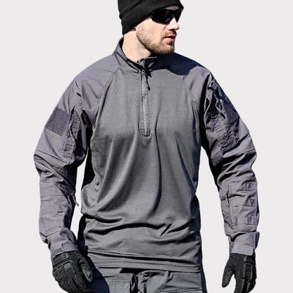 Breathable Long Sleeve BDU T-Shirt Top for Outdoor Sports