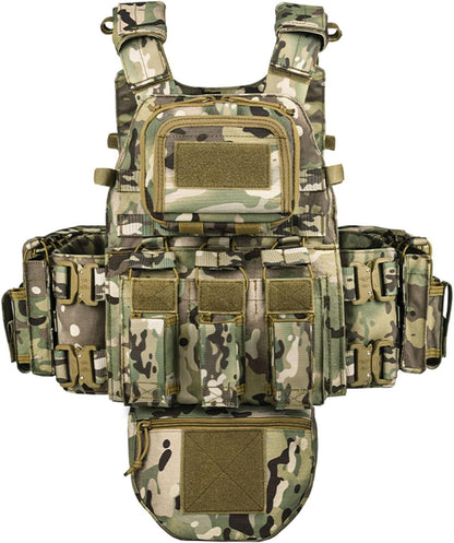 YAKEDA Tactical Training Vest with PALS System 