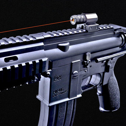 Compact Tactical Red/Green Laser Sight With Picatiny Support
