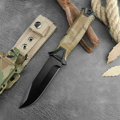 Camouflage GB 1500 Strongarm Full Tang Fixed Blade Knife
