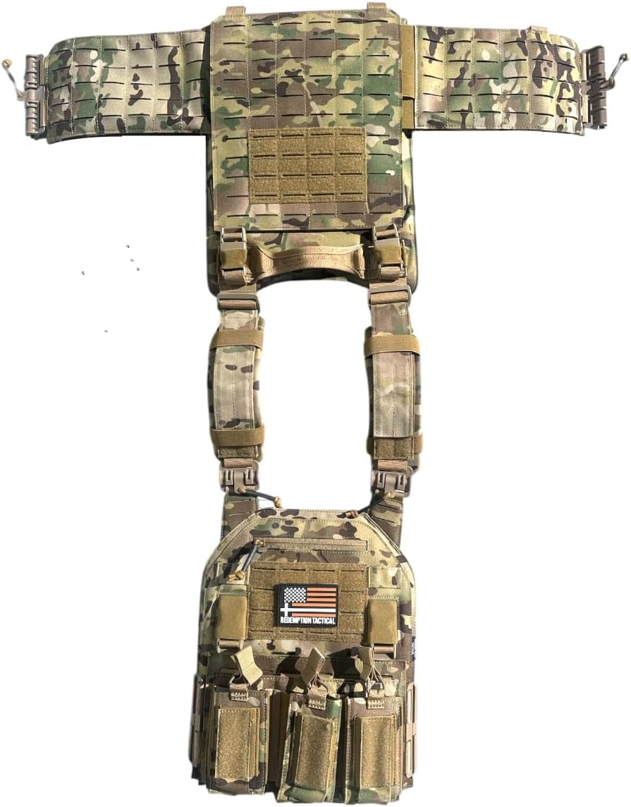 Redemption Crusader 2.0 Tactical Vest with Quick Release Buckles 