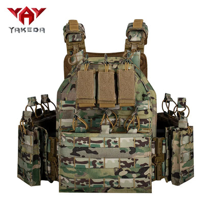 YAKEDA Quick Disassembly Training Vest, Outdoor Equipment, Training Vest, CS Training Equipment