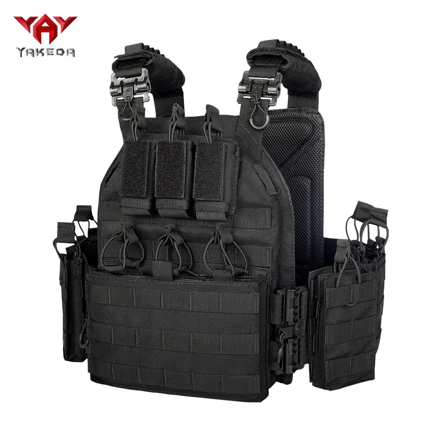 YAKEDA Quick Disassembly Training Vest, Outdoor Equipment, Training Vest, CS Training Equipment
