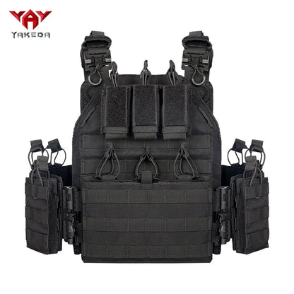 YAKEDA Quick Disassembly Training Vest, Outdoor Equipment, Training Vest, CS Training Equipment