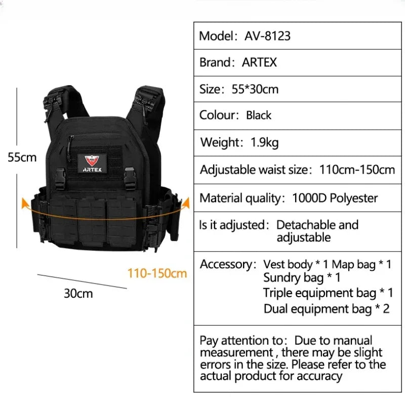 Quick Release Artex Combat Vest 