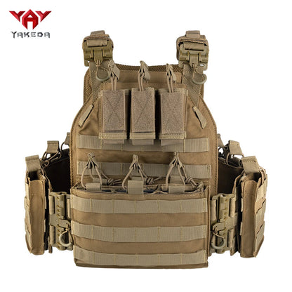 YAKEDA Quick Disassembly Training Vest, Outdoor Equipment, Training Vest, CS Training Equipment
