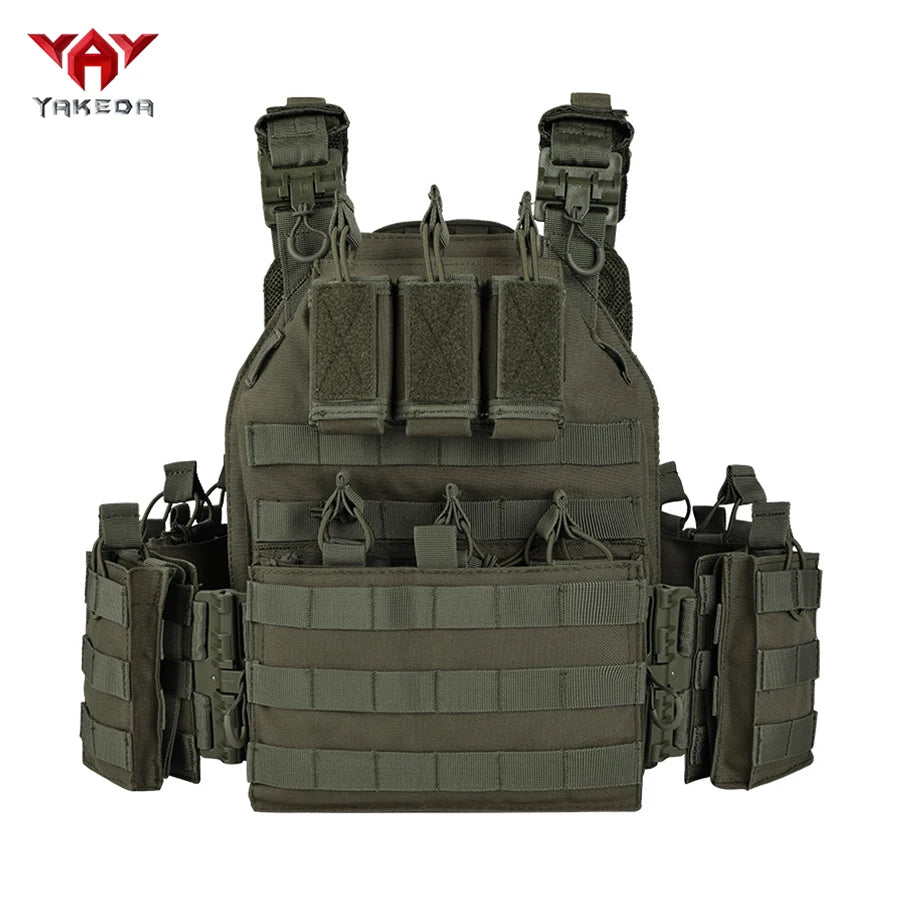 YAKEDA Quick Disassembly Training Vest, Outdoor Equipment, Training Vest, CS Training Equipment