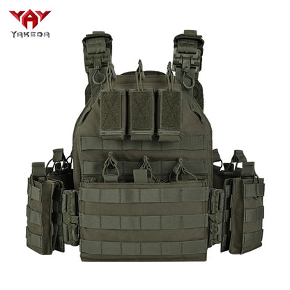 YAKEDA Quick Disassembly Training Vest, Outdoor Equipment, Training Vest, CS Training Equipment