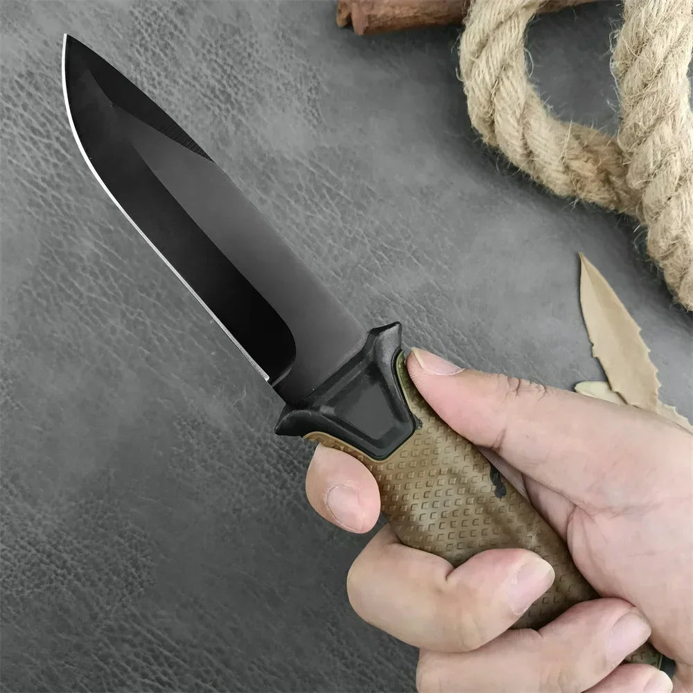 Camouflage GB 1500 Strongarm Full Tang Fixed Blade Knife