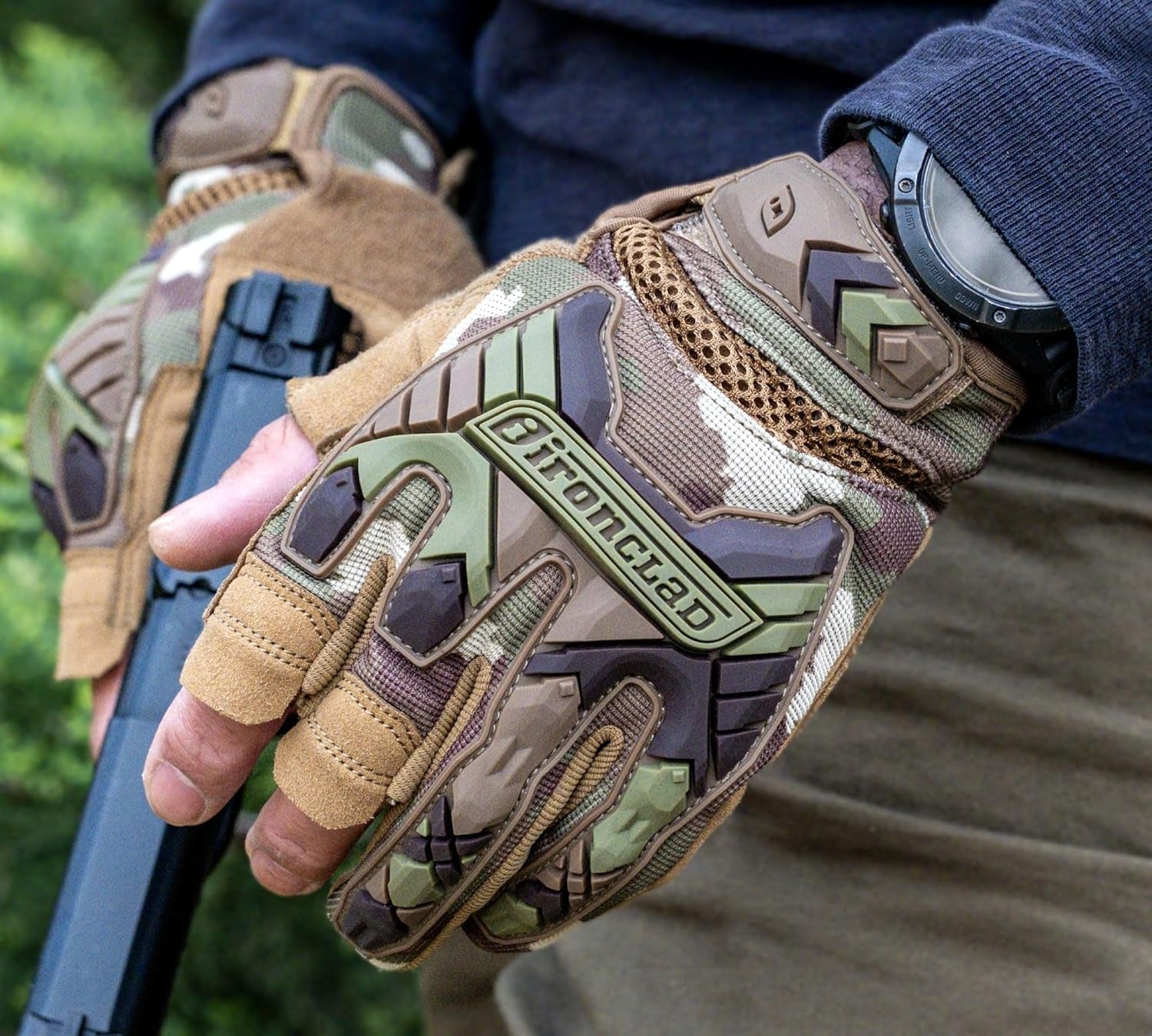 Tactical Trigger Camo Gloves