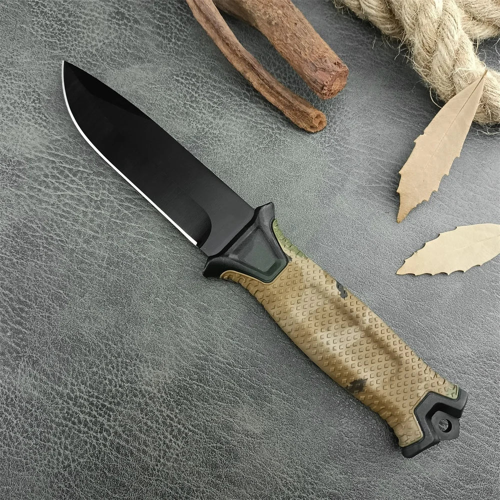 Camouflage GB 1500 Strongarm Full Tang Fixed Blade Knife