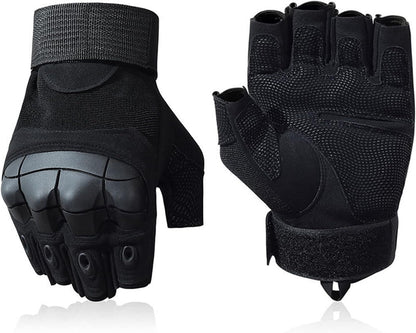 Outdoor Fingerless Gloves for Men 