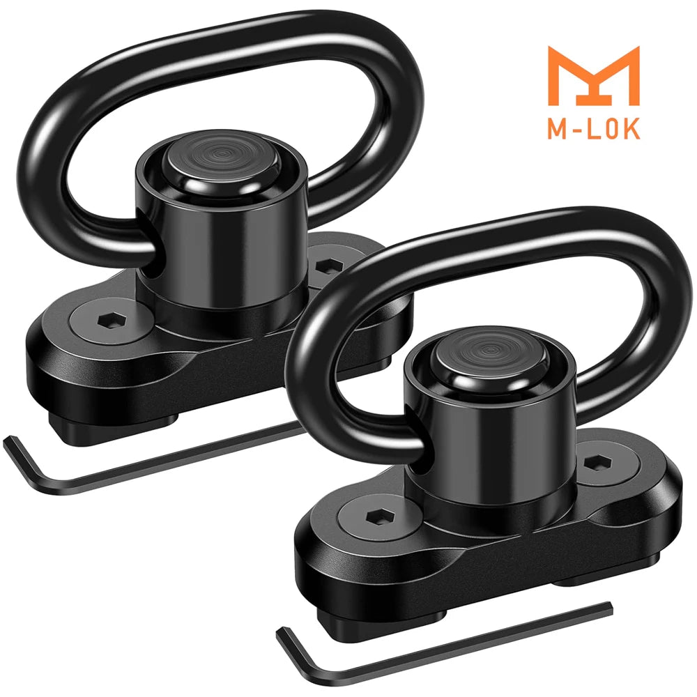 1.25" QD M-Lok Rifle Sling Swivel Mount Adapter