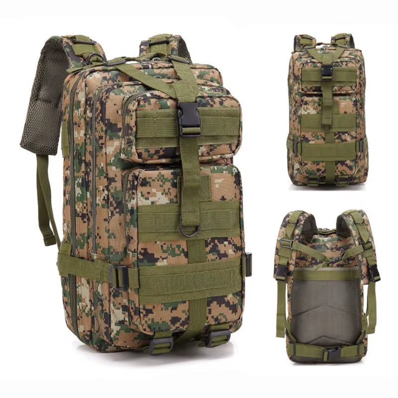 3P Tactical Backpack 20L-25L 1000D 
