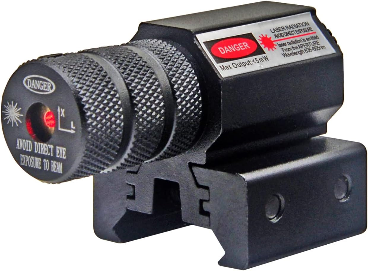 Compact Tactical Red/Green Laser Sight With Picatiny Support
