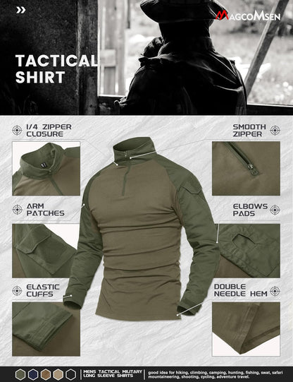 Long Sleeve Breathable Tactical Top