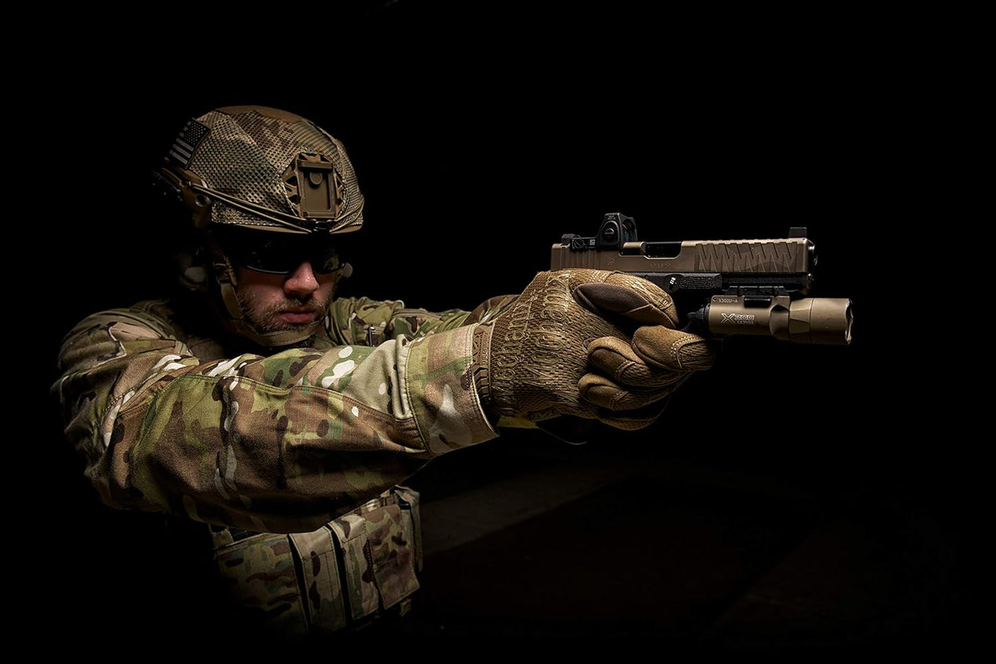Original Coyote Tactical Work Gloves with Secure Fit
