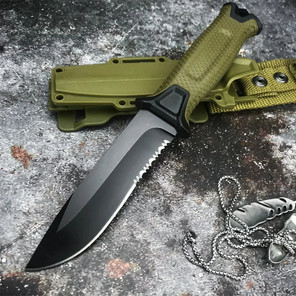 Camouflage GB 1500 Strongarm Full Tang Fixed Blade Knife
